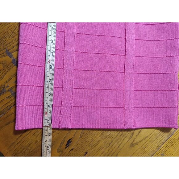 GUESS Dress Womens SMALL PINK BODYCON Party Preowned Casual Work Date Used Chic - Picture 2 of 9